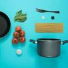 Metal Tableware Black Stainless Steel Fork for Home Use