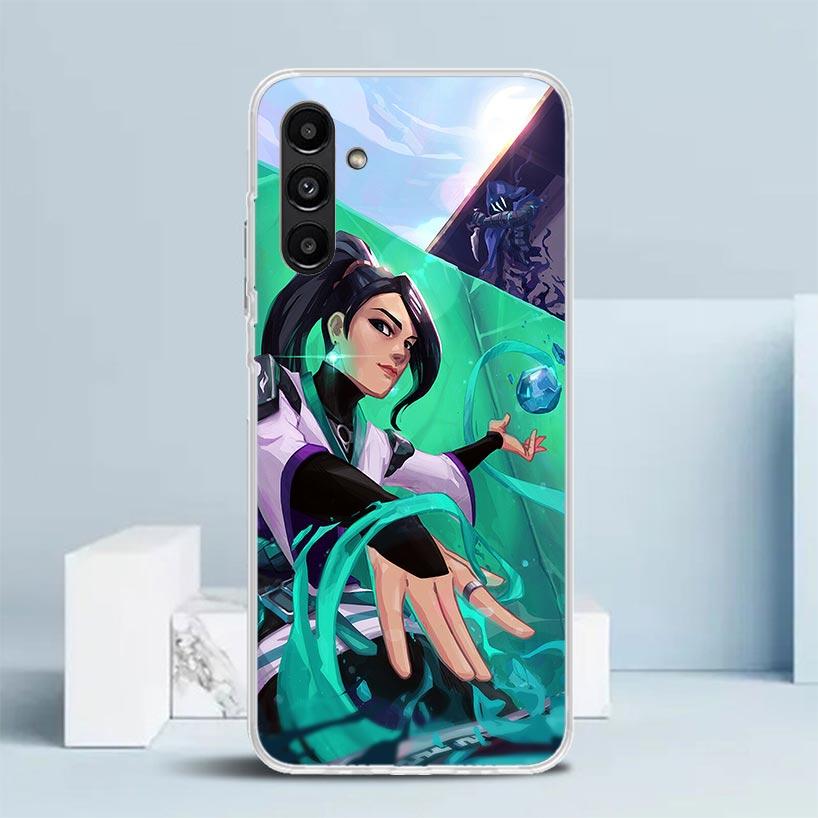 Чехол для телефона Valorant Sage для Samsung Galaxy A17 A37 A57 A16 A15 A14 A13 A56 A55 A54 A53 A36 A35 A34 A33 A26 A25 A24 A23 Galaxy A