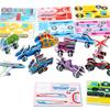 30Pcs 3D Cartoon Car Paper Jigsaw Puzzle Construction Truck Toys Kids Birthday Party Favors Gift for Guests Goodie Pinata Filler