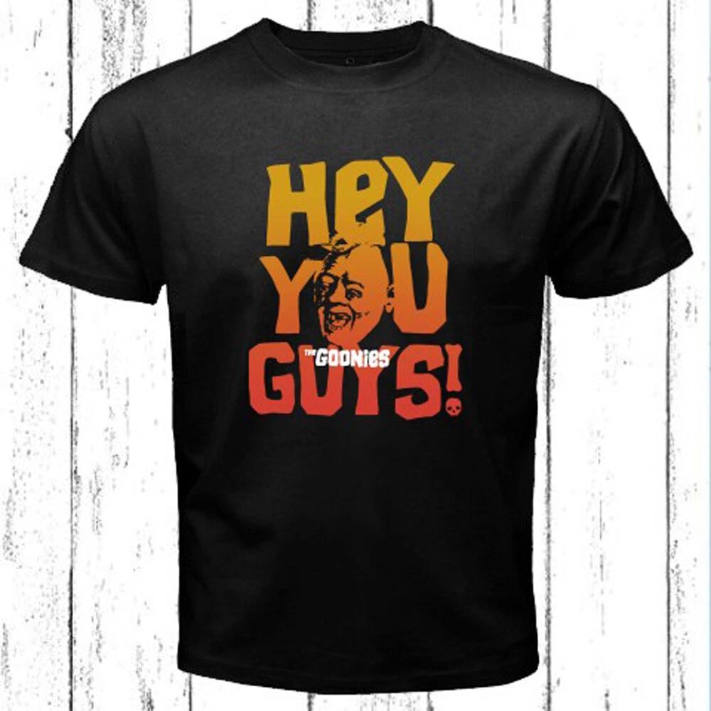 The Goonies Hey You Guys Men's Black Size S-5XL