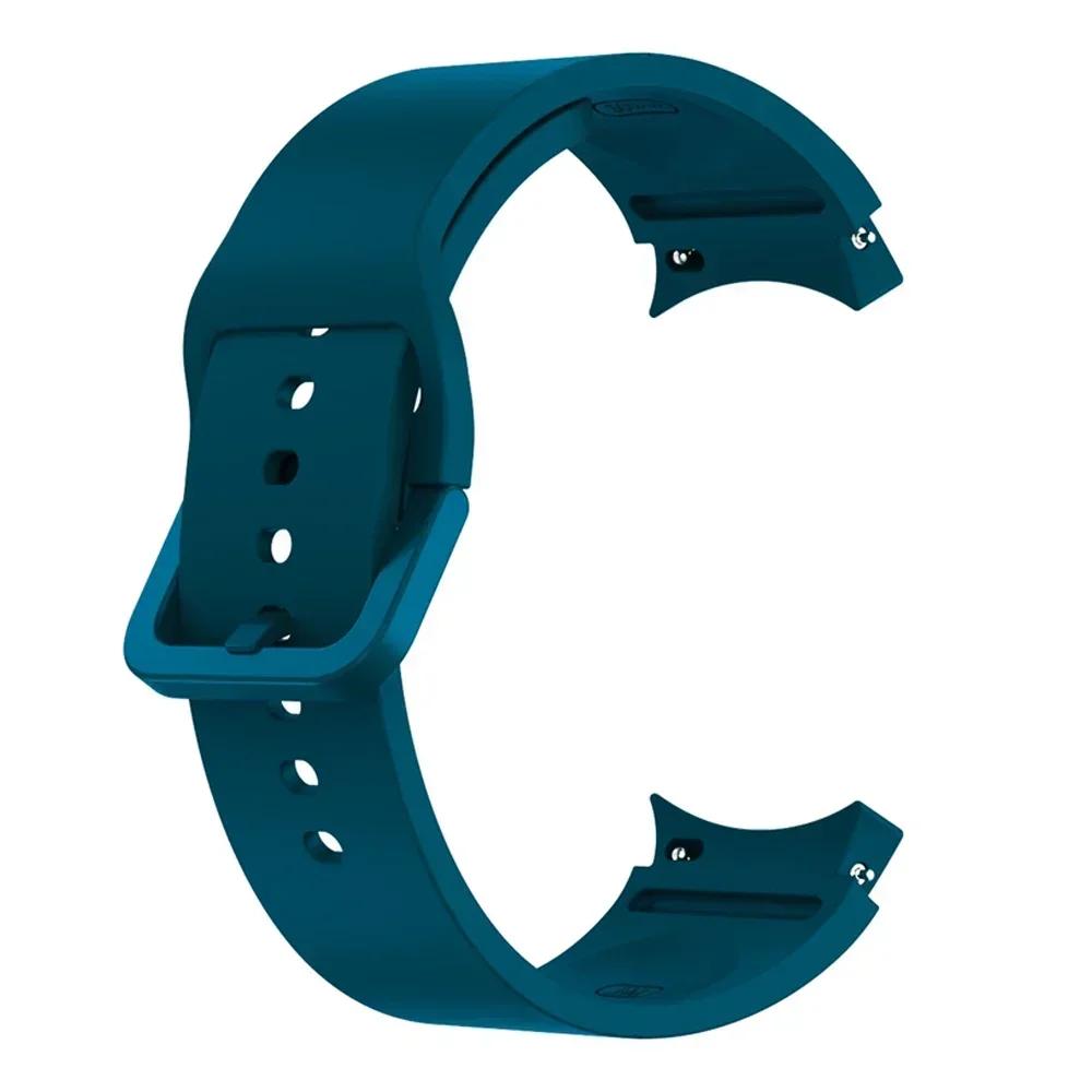 Classic Leather+Silicone Strap For Samsung Galaxy Watch 7 6 5 Pro 40mm 44mm No Gaps Band Watch6 4 Classic 47 43 46mm Curved End Bracelet