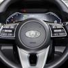 1pcs lion carbon fibre 3D 6cm steer wheel emblem Sticker Car Steering Wheel Car Interior Emblem Car styling Accessories For KIA rnqt40