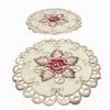 Dining Table Place Mat Kitchen Embroidered Floral Lace Doily Placemat Home Decor