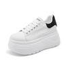 Platform White Shoes Women's 2025 New Spring and Summer Fashion Versatile Sports and Leisure Shoes Women's Muffin Inner Height Increase Women's Shoes