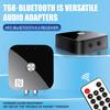 NFC Bluetooth 5.3 Audio Receiver 3.5mm AUX R/L RCA Stereo HIFI Music Wireless Adapter With Mic USB U-Disk Play Remote Control