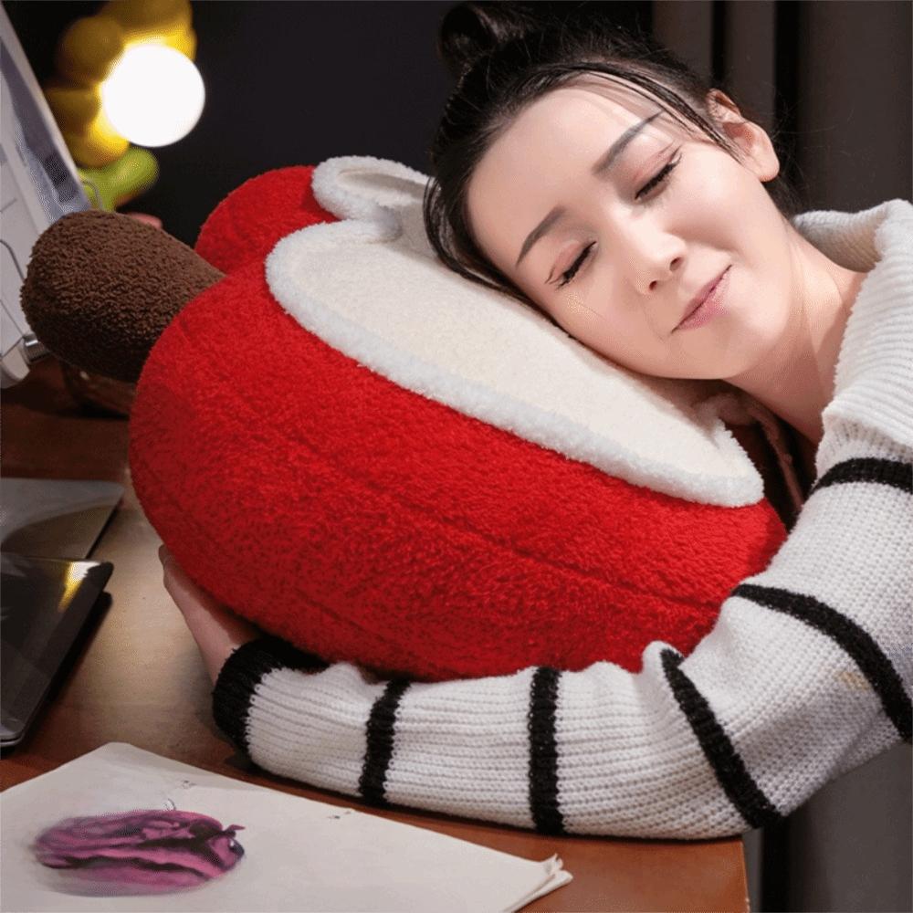 PP Cotton Filing Sliced Fruit Cushion No Shedding Chair Backrest Cute Waist Pillow Bedroom