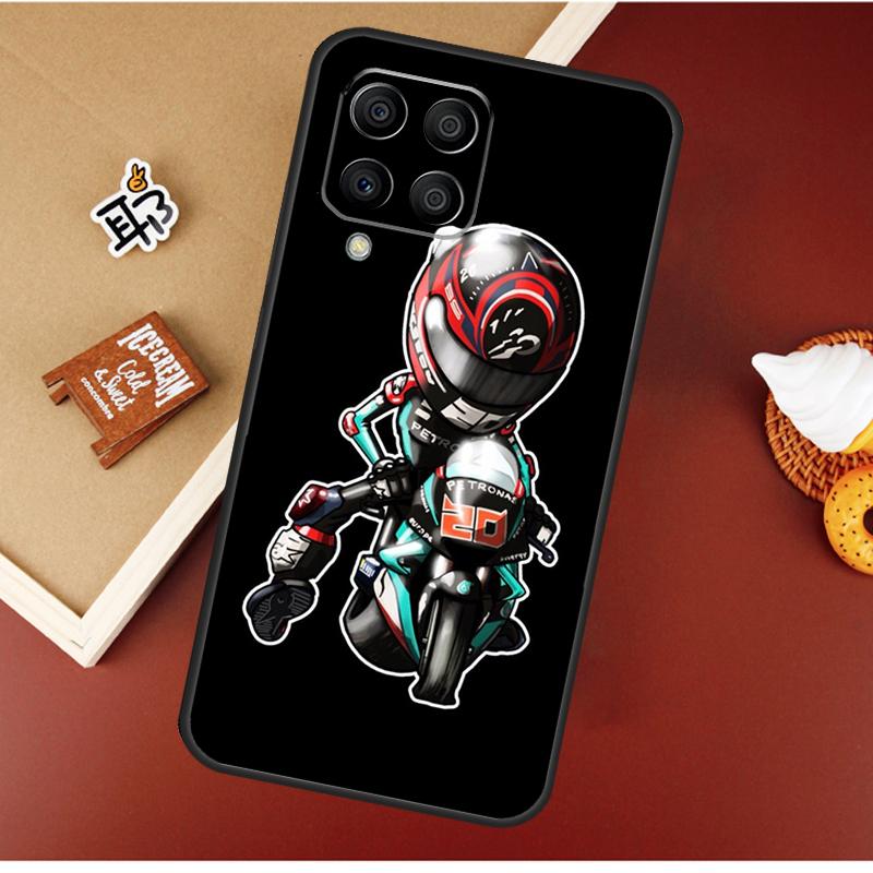 Moto Fabio Quartararo Case For Samsung Galaxy M16 M36 M56 M06 M52 M32 M12 M54 M34 M14 M35 M55 M15 M11 M31 M13 M53