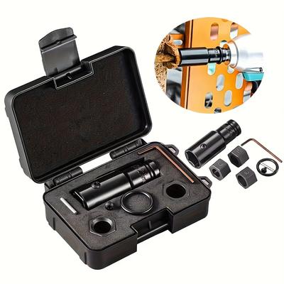 Удлиненный набор торцевых головок, совместимый с ударным гайковертом – Квадратный привод 1/2 дюйма, глубокие торцевые головки с гайками 12 мм, 14 мм, 16 мм