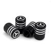 Car Tire Valve Cap Aluminum Tire Wheel Stem Air Valve Cap For Mercedes Benz B/C/E/S Class W203 W204 W205 W210 W211 W212 W221 CS1