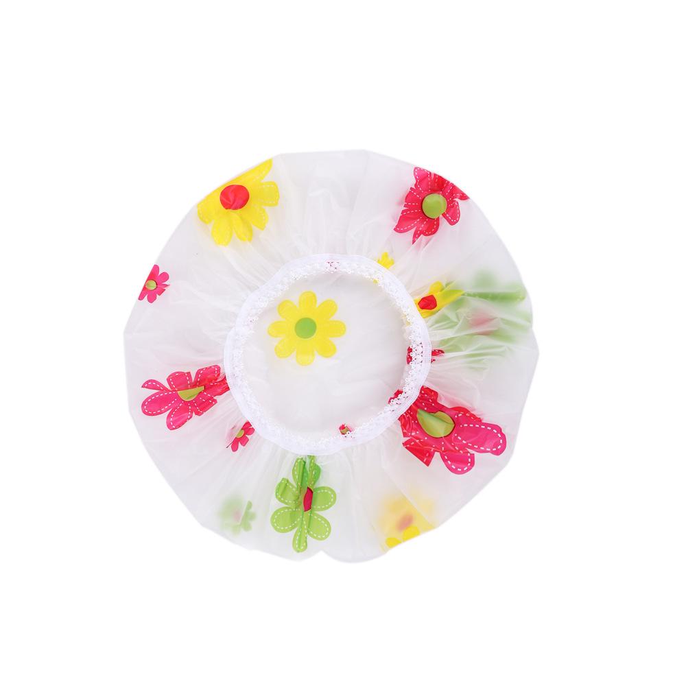 Водонепроницаемая одноразовая шапочка для душа и ванны для женщин - утолщенная, увеличенная и противодымная конструкция