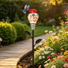 Retro Sculptural Bird Decor Hummingbird Feeder for Outdoors, Resin Feeder, Weather Resistant Station Garden Ornament Backyard Porch Decoration Feeders