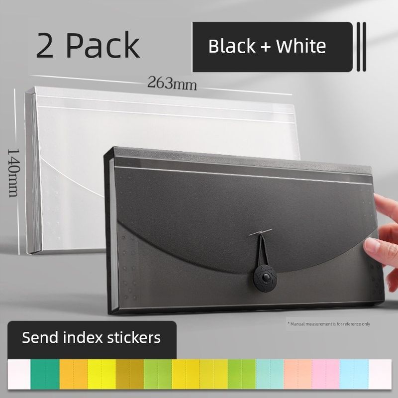 Storage Box Financial Accounting Reimbursement Folder