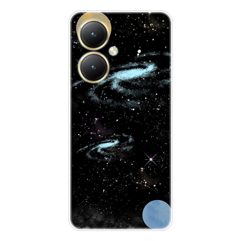 Для Vivo Y27 4G Y 27 5G чехол Мягкая силиконовая задняя крышка Чехол для телефона с рисунком из мультфильма Разнообразие