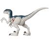 Миниатюрная фигурка Mattel JURASSIC WORLD Real Velociraptor возрастом 10 лет и GWN14 Grey со средними повреждениями! [Общая длина приблизительно. 20см] [3 вверх]