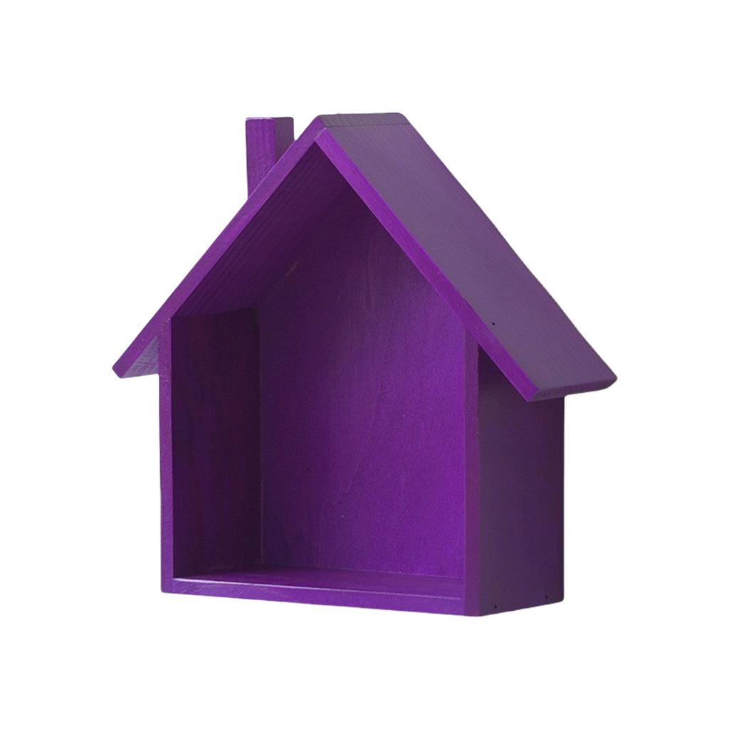 Small Houses Shelf Wood Materials Organizers Wall Mounted Designs for Home Decorative and Functional Storage Solution