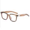 Square Rivet Fashion Anti Blue Light Glasses For Daily Commute Fashion Glasses|Riveted Frame Design|Lightweight Eyewear