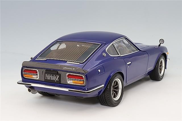 Kyosho Оригинальная масштабная модель Nissan Fairlady Готовая модель KS08220WBL 1/18 Z-L (S30) (Синий металлик)