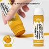 1Pcs 3Cm Jumbo Felt Tip Acrylic Paint Markers Graffiti Jumbo Colored Markers For Rock Painting Stone Ceramic Glass Wood Canvas