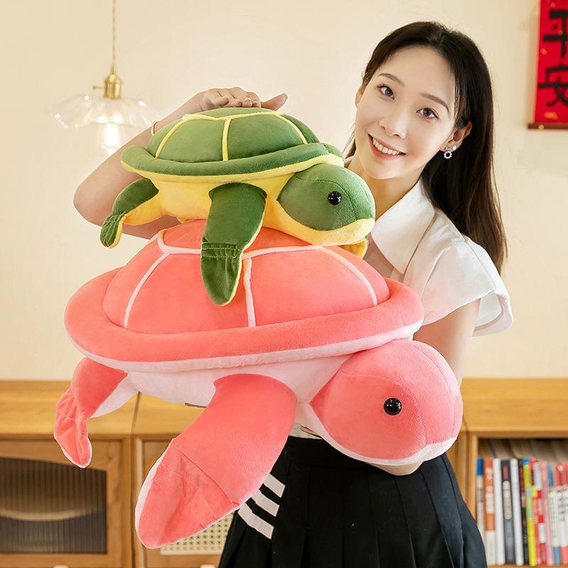 Simulated Turtle Doll Plush Toy Turtle Doll Sleeping Pillow Children's Birthday Gift Rag Doll