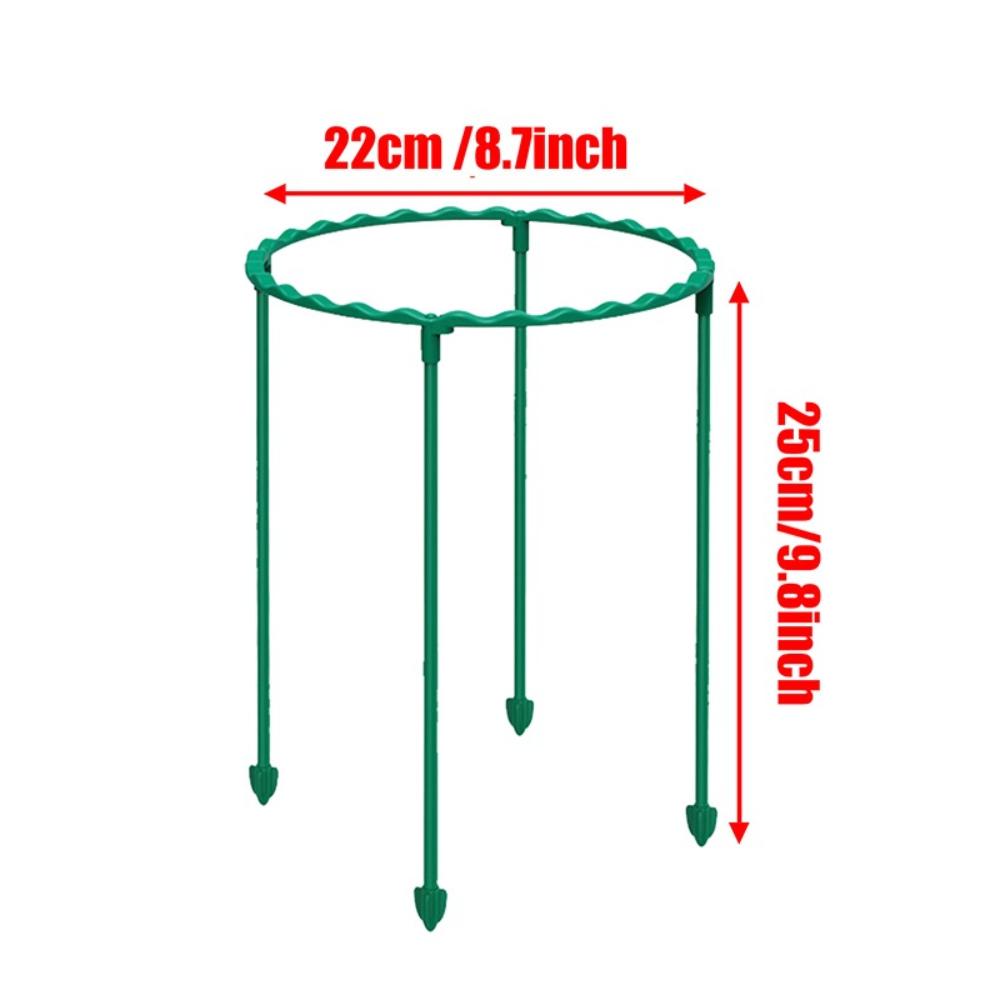 Removable Plant Support Ring Plastic Plant Potted Support Frame Plant Trellis Bracket Tools