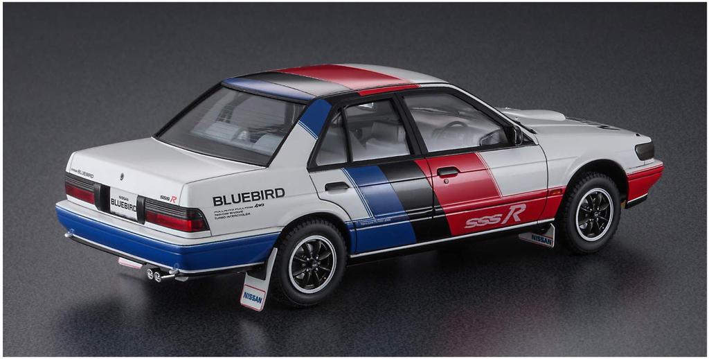 Hasegawa Historic Car Series Nissan Bluebird Sedan Early Model Plastic Model HC35 1/24 4-Door SSS-R (U12 Type)