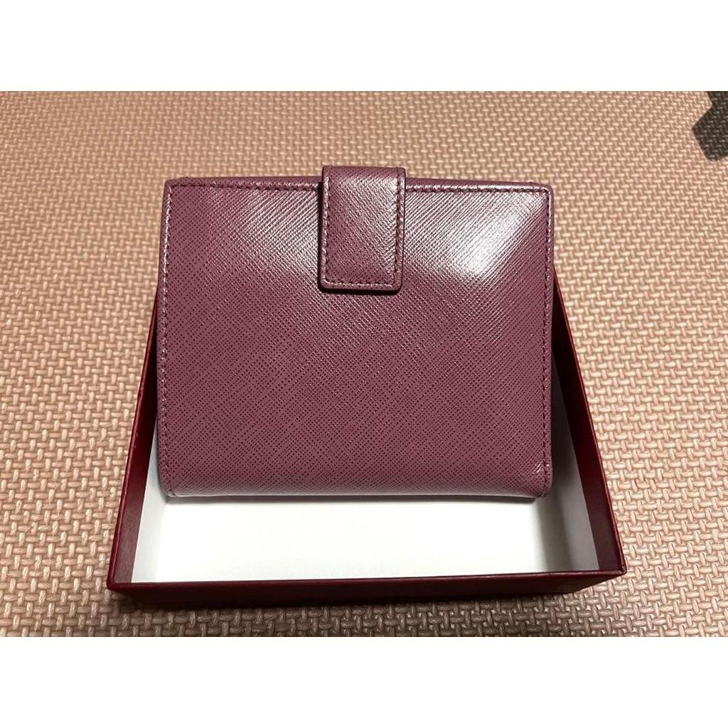 Used Limited Time SALE Ferragamo Gancini Bi-fold Wallet