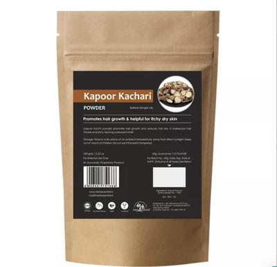 Косметический Порошок Имбиря: для волос (100 г), Kapoor Kachari Powder,