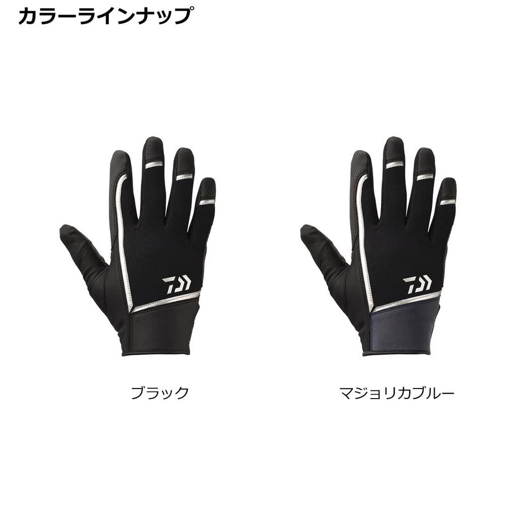 Daiwa Перчатки для соленой воды для холодной погоды DG-7122W Черные L