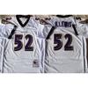 Vintage NFL Baltimore Ravens Jersey Short Sleeve Embroidered Football Shirt Men Rugby Fan Wear