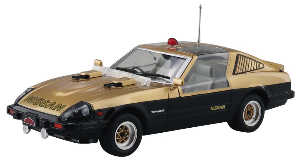 Aoshima Bunka Kyozaisha Seibu Police Super Z Scale Plastic Model No.2 1/24