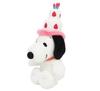 PEANUTS Snoopy Plush Doll 75th Anniversary Series Cake Hat Snoopy Japan NEW