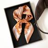 Spring and summer 1116 thin silk scarf 71cm small square scarf women's new printed silk scarf versatile temperament scarf wholesale