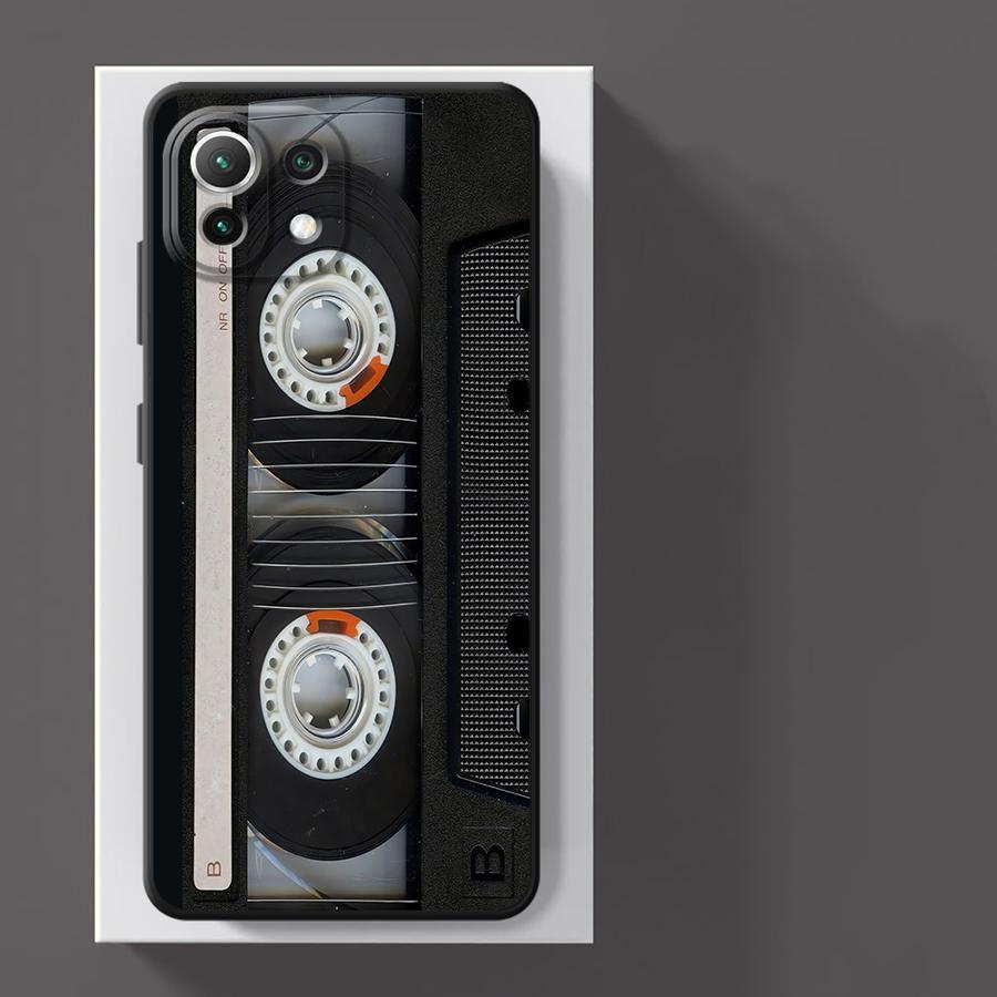 Чехол для Xiaomi Poco F8 C50 C75 F3 F1 C61 X3 X4 X5 X7 Pro C71 M5 M3 M4 M7 Pro Funda Чехол для телефона Винтажная Кассета