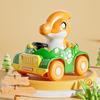 Yousheng Kids Dinosaur Car Toy Press Go Inertia Drive Detachable Dino Racing Vehicle 0-3 Toddlers Boys Girls Educational Cartoon Dinosaur Truck Toy