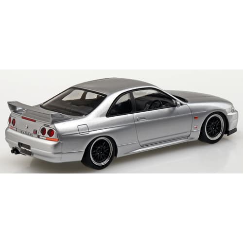 Аосима Бунка Кёдзай (АОСИМА) 1/32 Серия Snap Kit Nissan R33 Skyline GT-R Кастомные колеса (Соник Сильвер) Предварительно окрашенный пластиковый набор модели 15-SP4