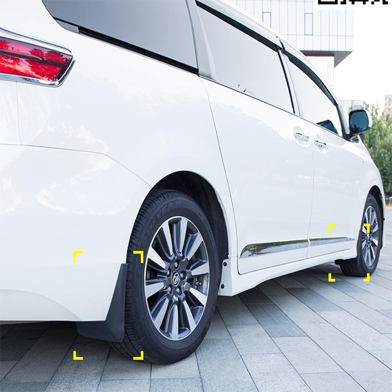 Брызговики для Toyota Sienna 2018-2020