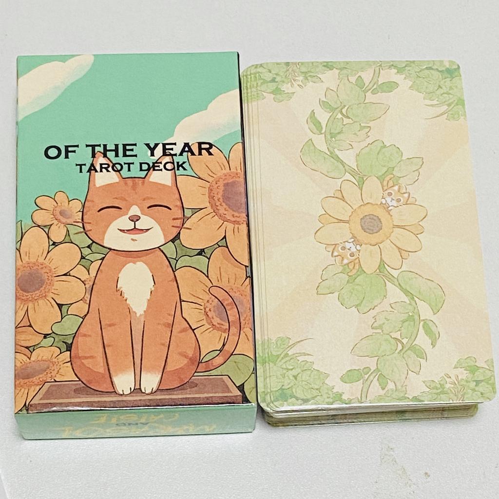 Таро Колода Года Колода Уэйта Карты Английские Версии Гадание Оракул Доска Игра для Семейной Вечеринки