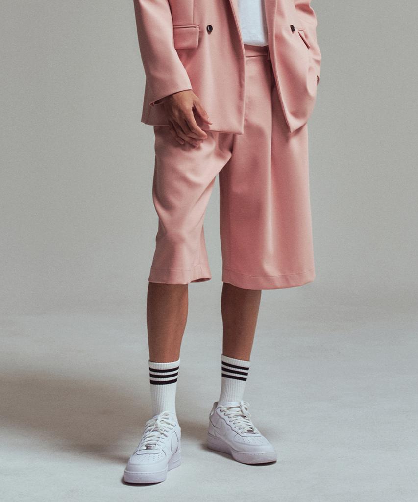 ERER Men Half Slacks P Pink
