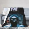 The Weeknd Pop Singer Blanket Velvet Summer  Portable Super Soft Throw Blanket for Bedding Couch Bedding Throws