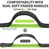 Hands Free Dog Leash with Zipper Pouch, Retractable Bungee Waist Leash with Dual Padded Handles & Waist Belt Fanny Pack for Medium & Large Dog