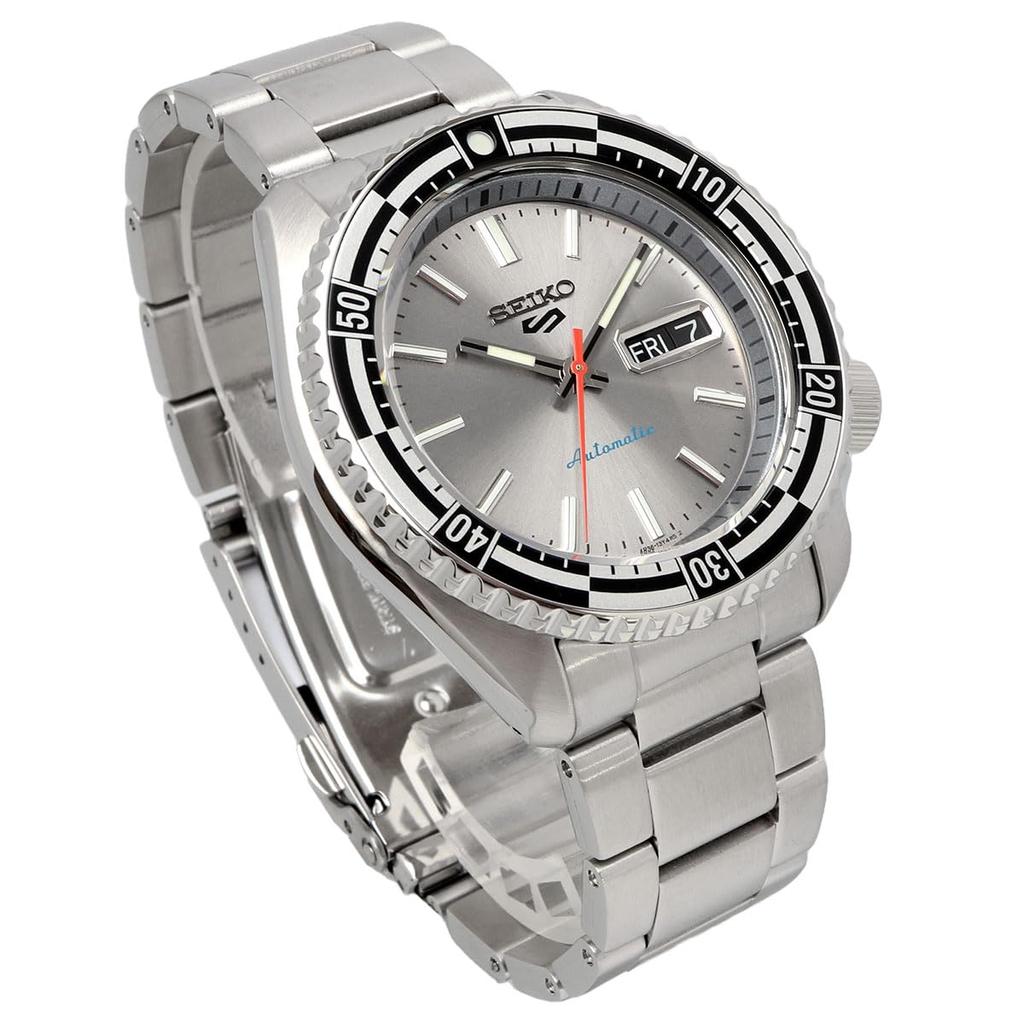 Seiko 5 SPORTS 55th Anniversary Special Edition SKX Sports Style Automatic Watch SRPK09K1 Silver Overseas Model [Seiko] Мужские [Товар]