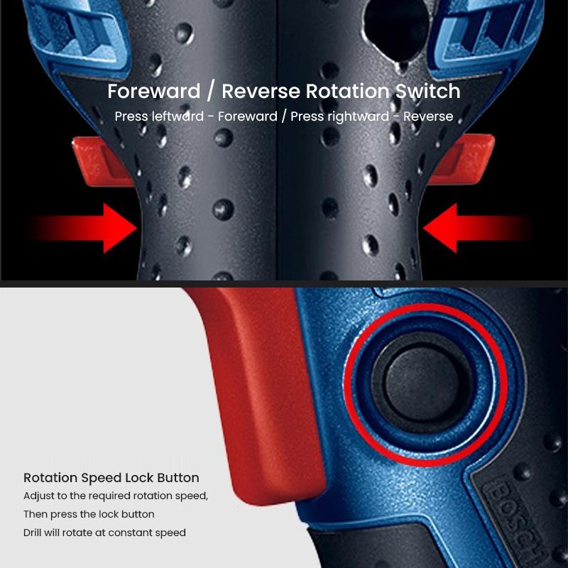 Bosch GBM 13 RE Drill GBM13RE Профессиональная многофункциональная электрическая дрель для тяжелых условий эксплуатации Многоцелевой станок