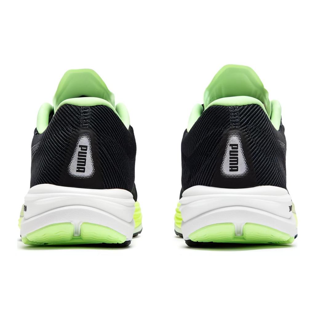 Puma Velocity Nitro 2 С круглым носком Нескользящие Прочные Низкие Повседневные Кроссовки для бега Мужские кроссовки Черный Зеленый 195337-18