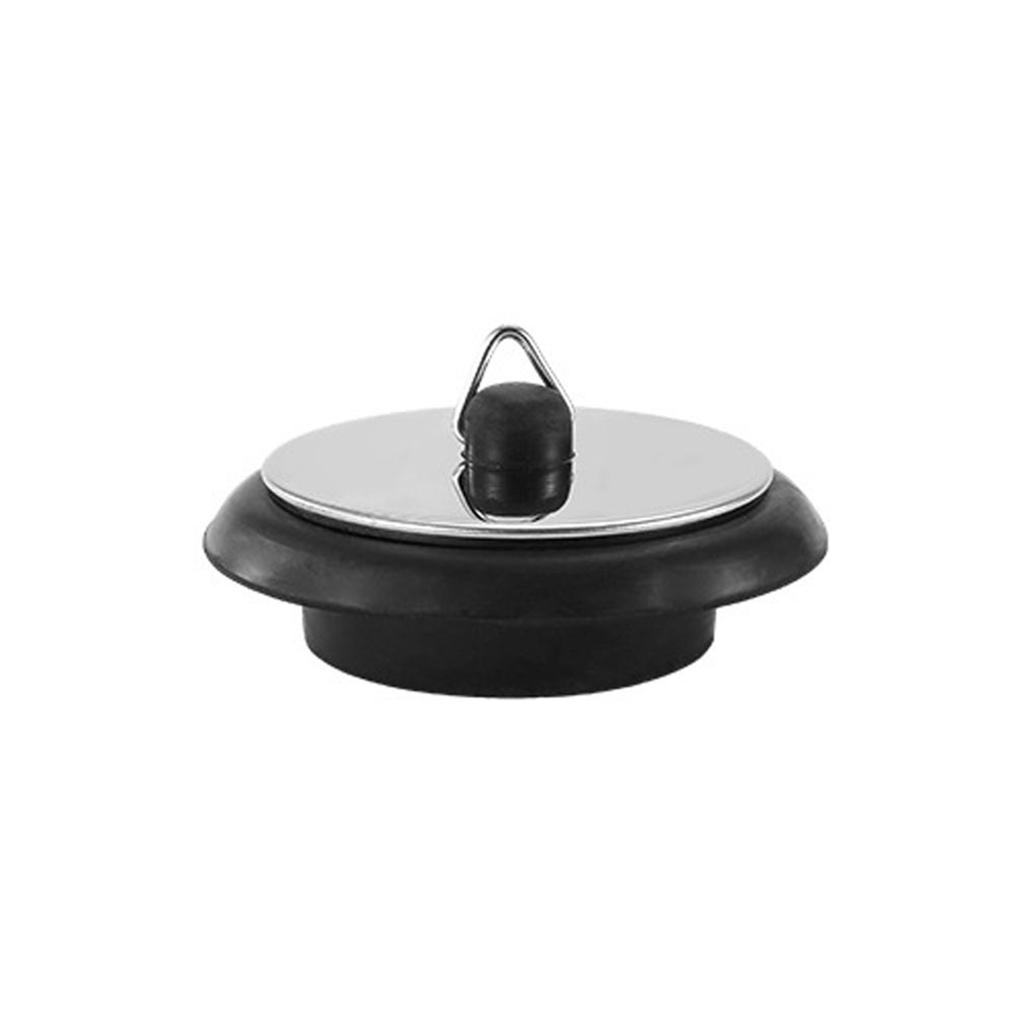 Заглушка для слива раковины и ванны Простая в использовании резиновая пробка с крючком Эффективная резиновая заглушка Удобный крючок для ванной