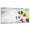 GLASS PROTECTIVE PLATE FOR STOVE 90X52 FRUIT