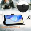 Leather Wallet Flip Case For Doogee N55 Plus N60 Pro Note 58 59 56 56x Keep Smile Embossed Design with Wrist Strap