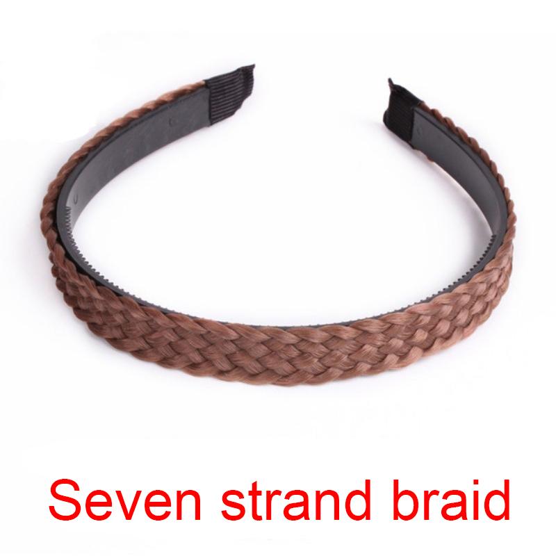 Женская повязка для волос Fishbone Braid Ленивый парик Twist Braid Повязка на голову Шпилька Bohemia Fashion Нескользящий головной убор Свадебные аксессуары для волос