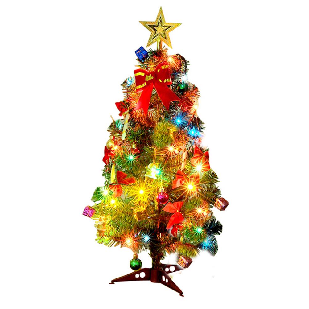 45cm LED Mini Christmas Tree Ornaments Tabletop Artificial Christmas Tree LED String Light