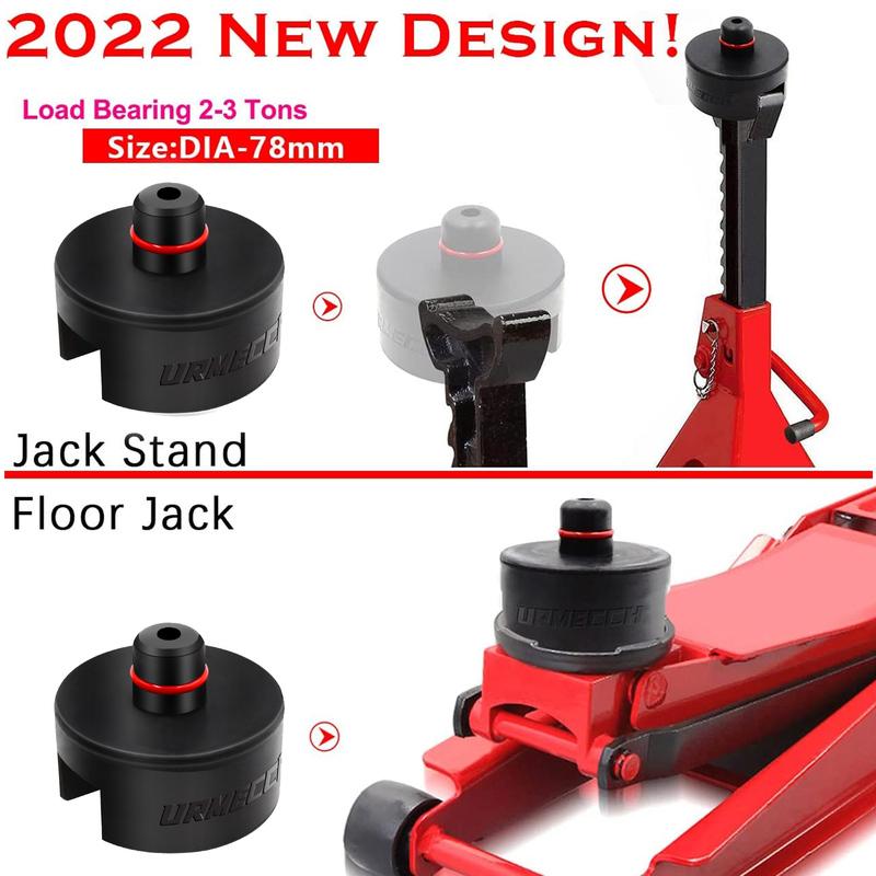 Rubber Lifting Jack Pad Axle Stand Adapter Pucks Tool Chassis For Tesla Model 3 S X Y Car Tire Repair Kit With Electric Pump