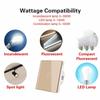 1/2/3 Gang Touch Sensor Switch Glass Panel Smart Switch Wall Light Switch  Home Wall